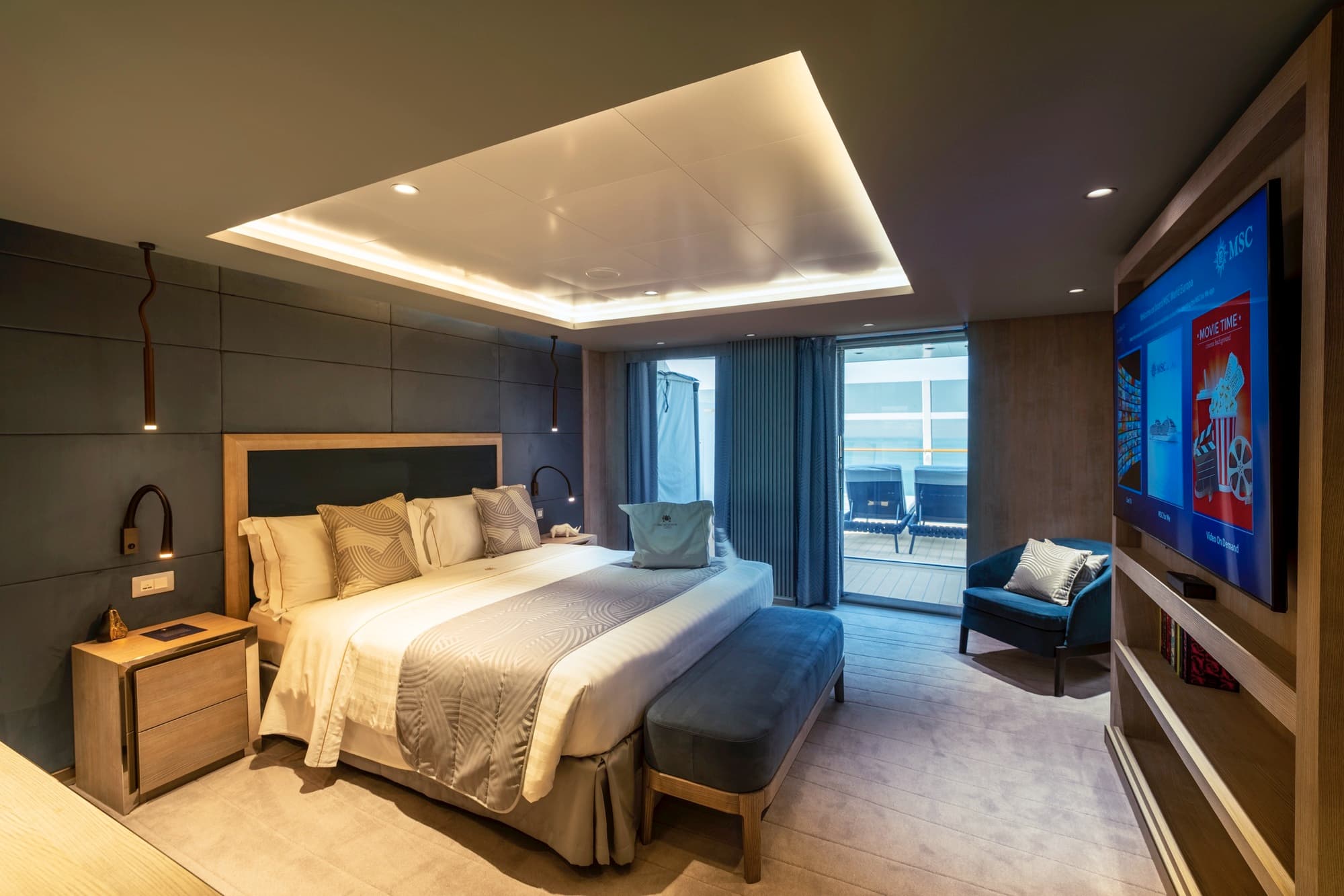 MSC Yacht Club Owner's Suite with Whirlpool Bath