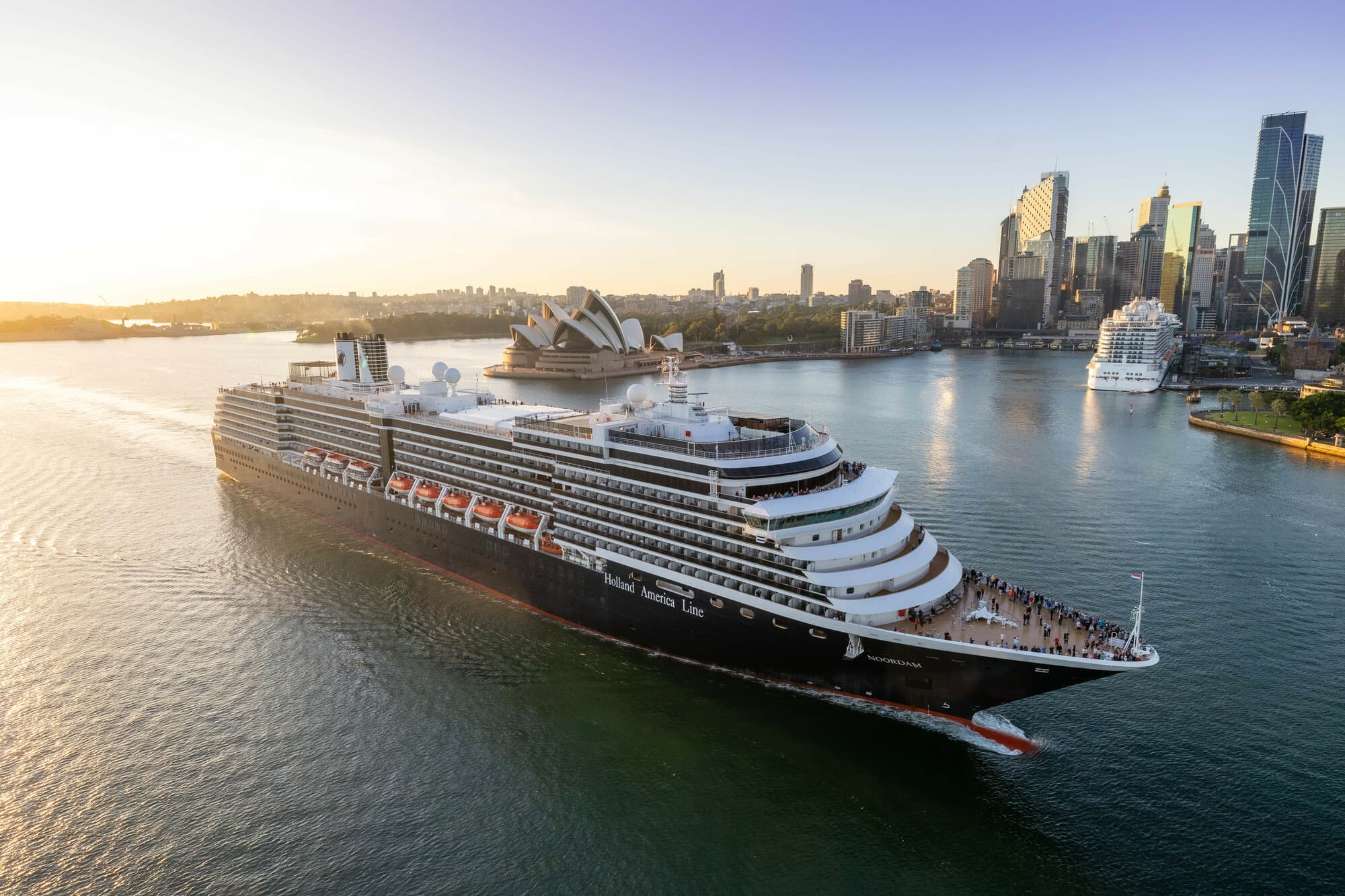 Noordam at sea