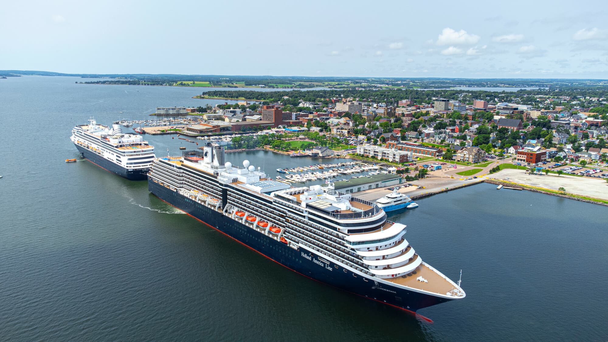 Zaandam at sea