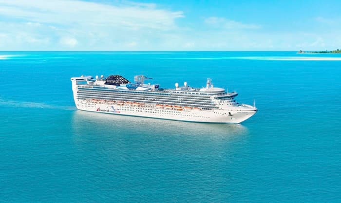 Carnival Cruise Line cruise ship at sea