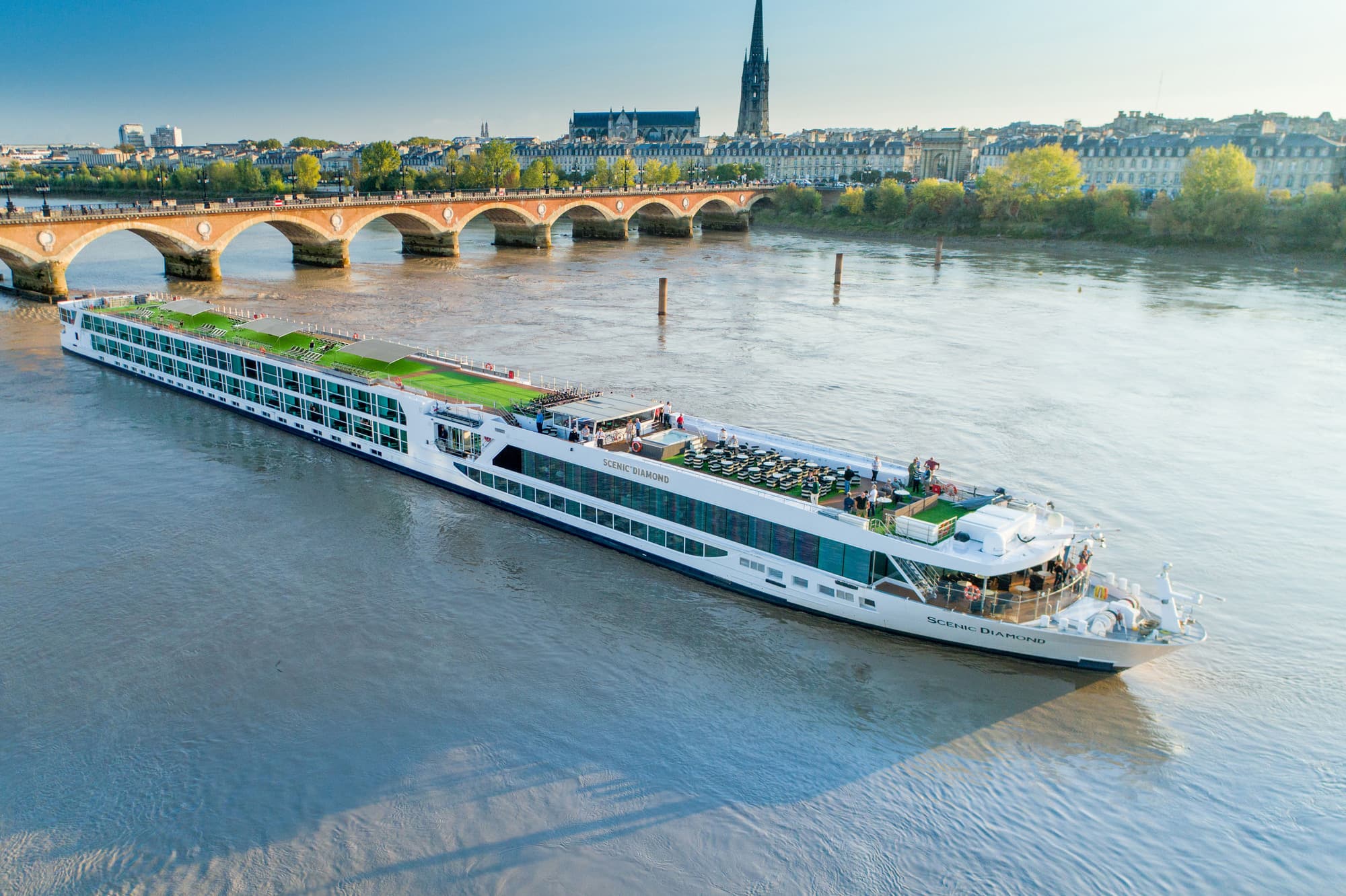 Scenic Diamond at sea