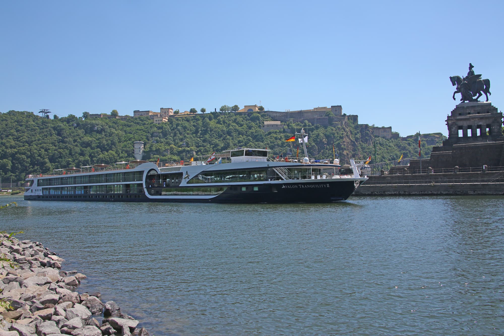 Avalon Tranquility II at sea