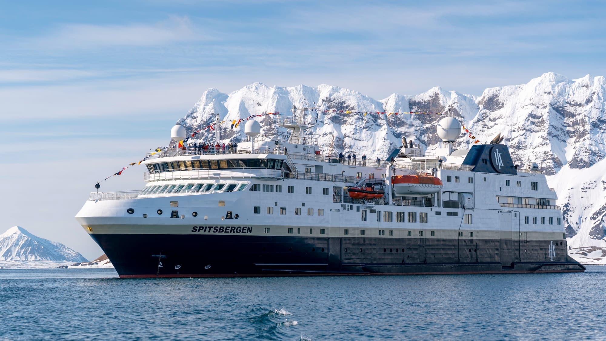 MS Spitsbergen at sea