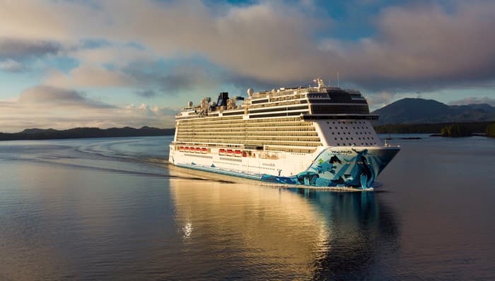 Norwegian Bliss at sea