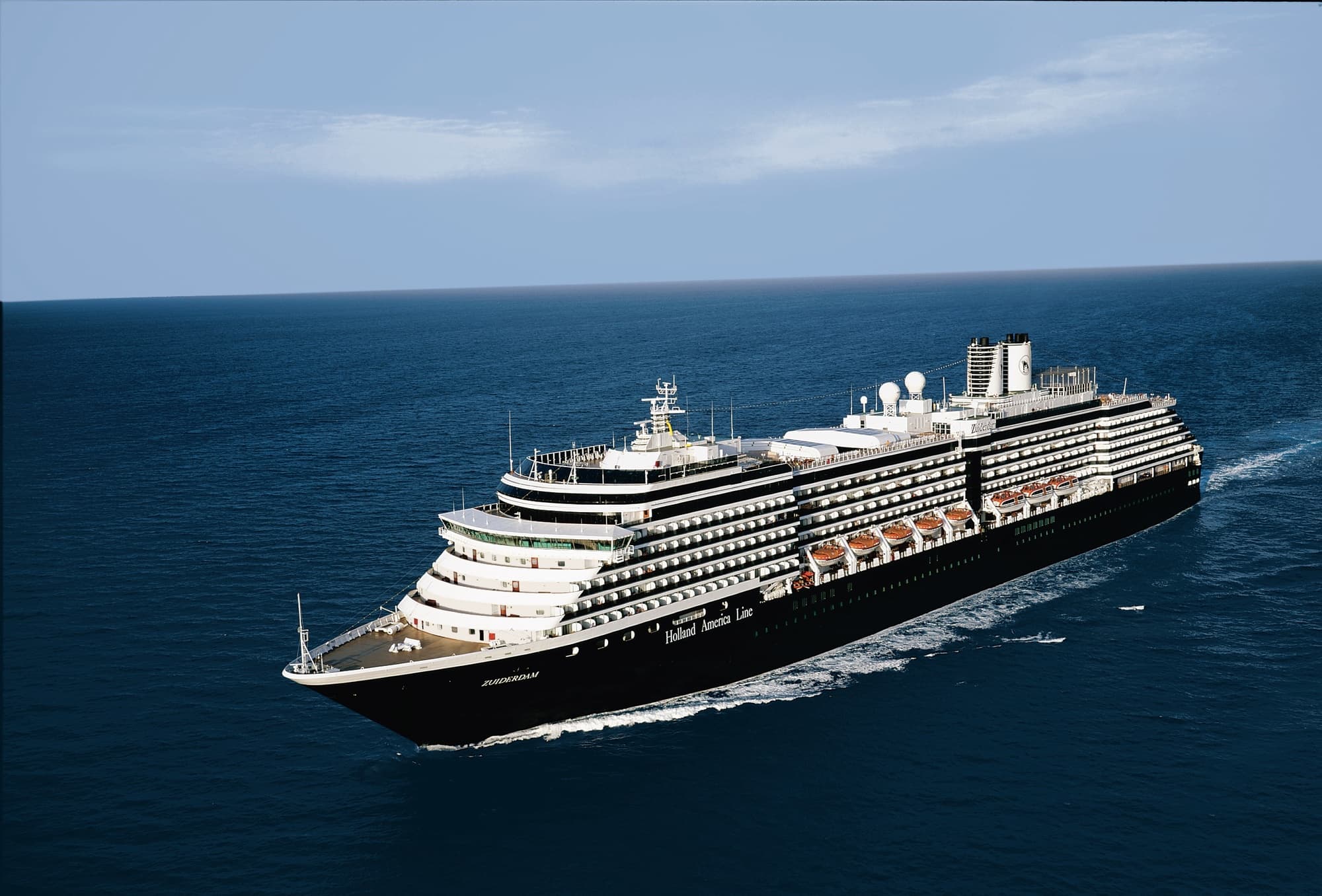Zuiderdam at sea
