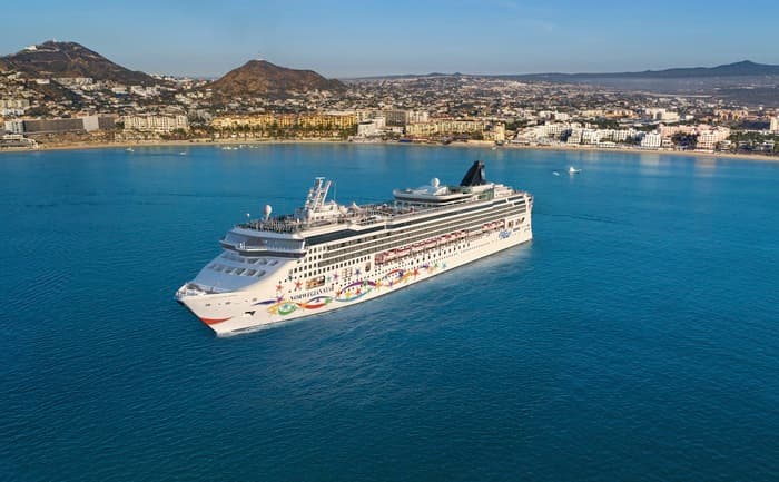 Norwegian Star at sea