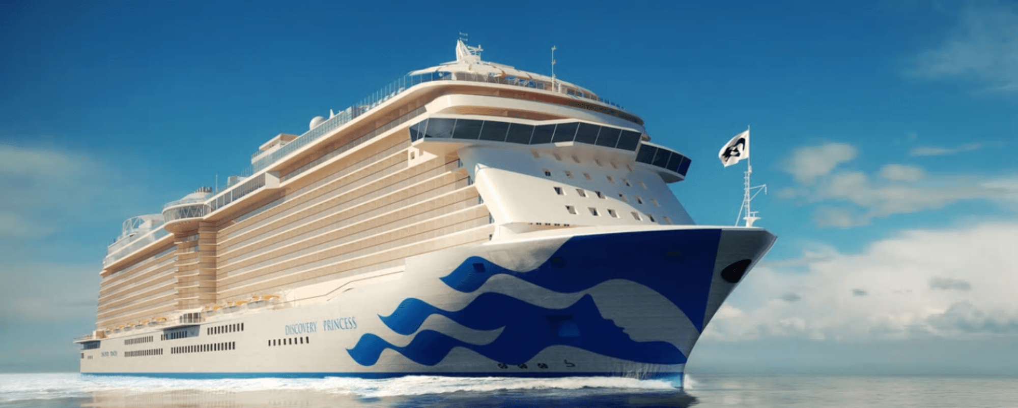 Discovery Princess at sea