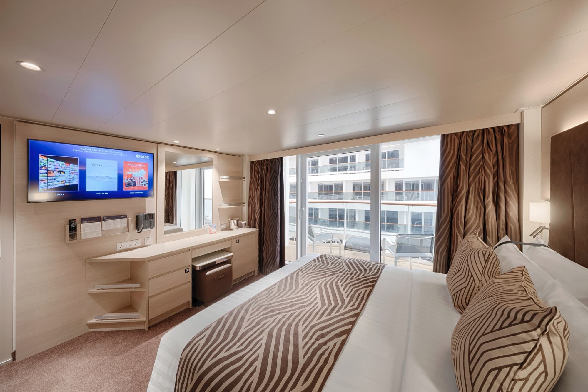 Deluxe Balcony with Promenade & Ocean View