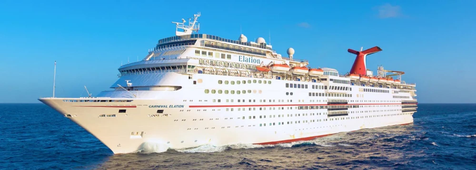 Carnival Elation at sea