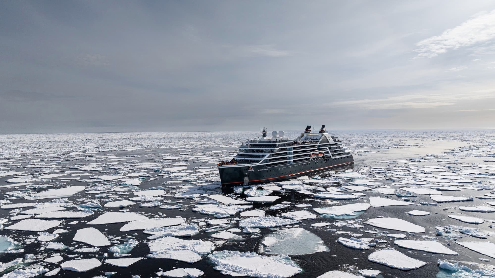 Seabourn Venture at sea