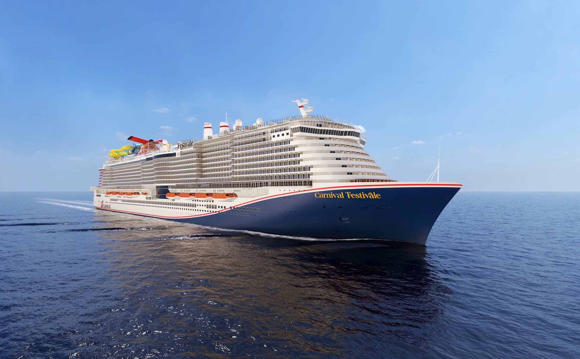 Carnival Festivale at sea