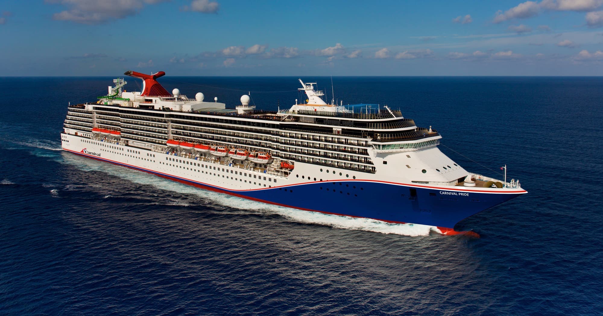 Carnival Pride at sea