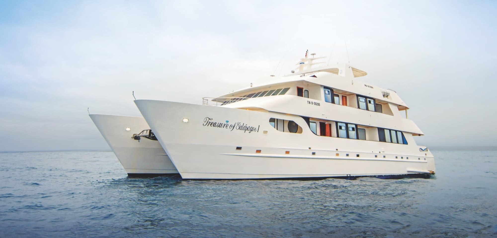 Treasure of Galapagos at sea