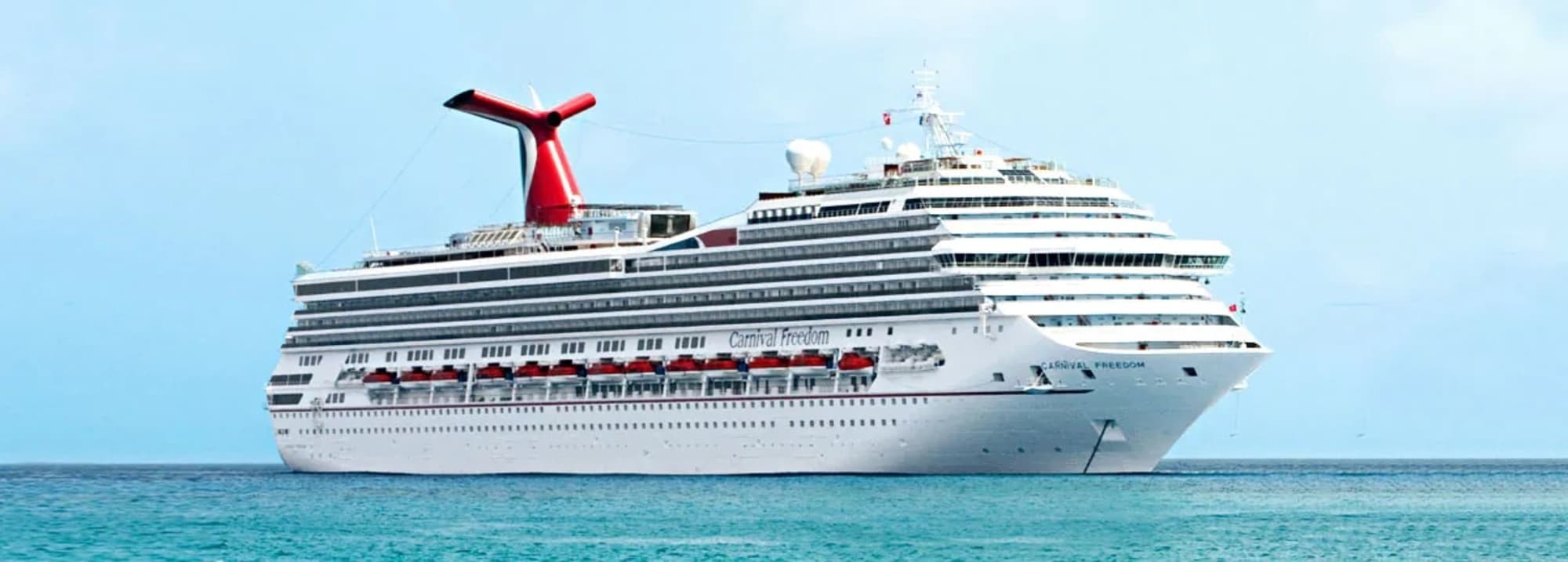Carnival Freedom at sea