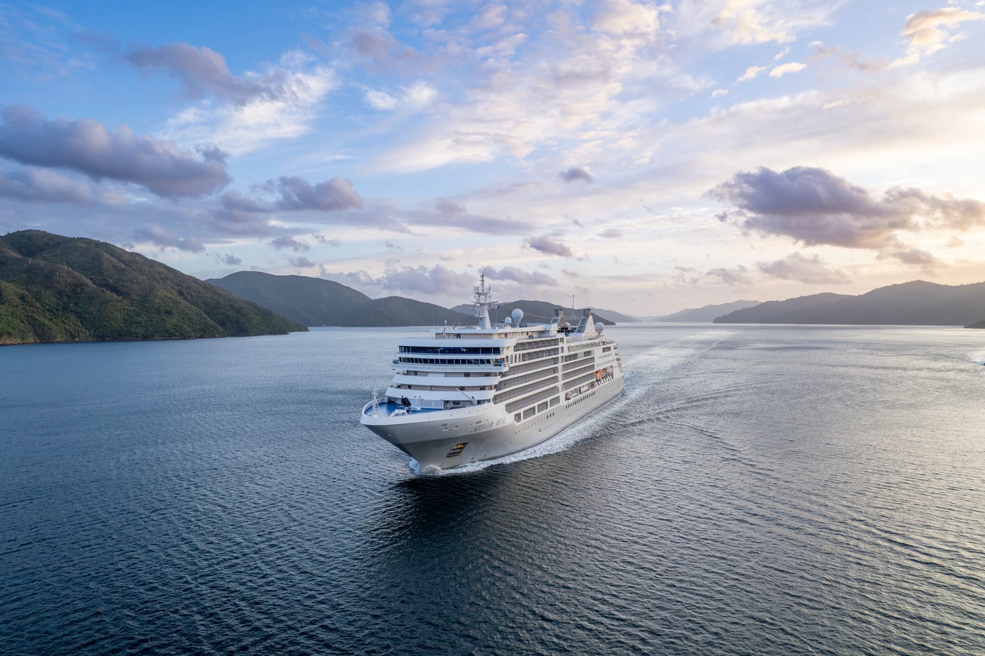 Silver Muse at sea