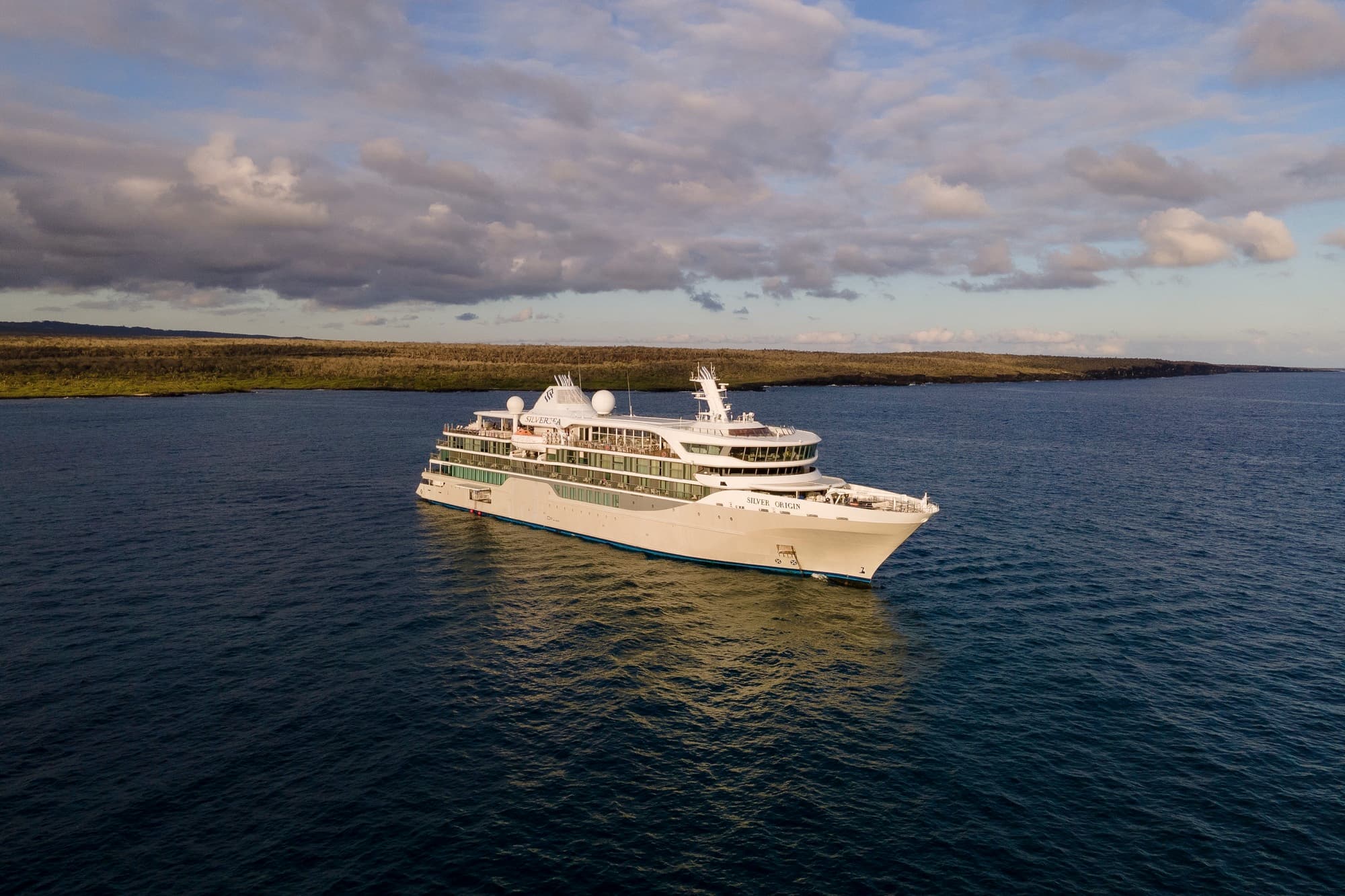Silver Origin at sea