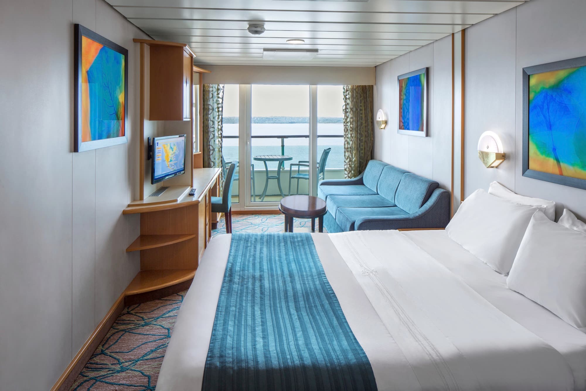 Spacious Ocean View Balcony
